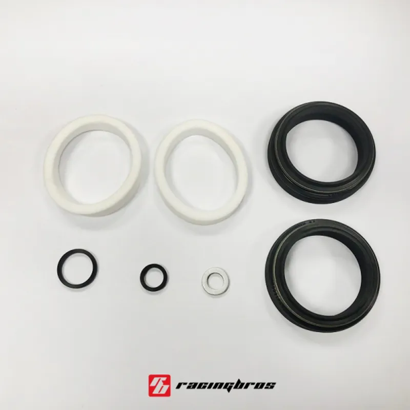 Racing Bros Fork Seal kit for 34mm Forks Flanged in Black